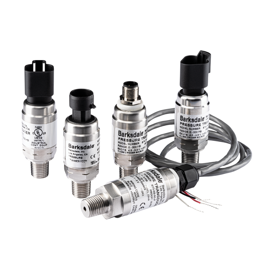 Barksdale’s BoT pressure transducers