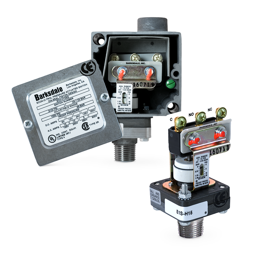 E1H Mechanical Pressure Switch